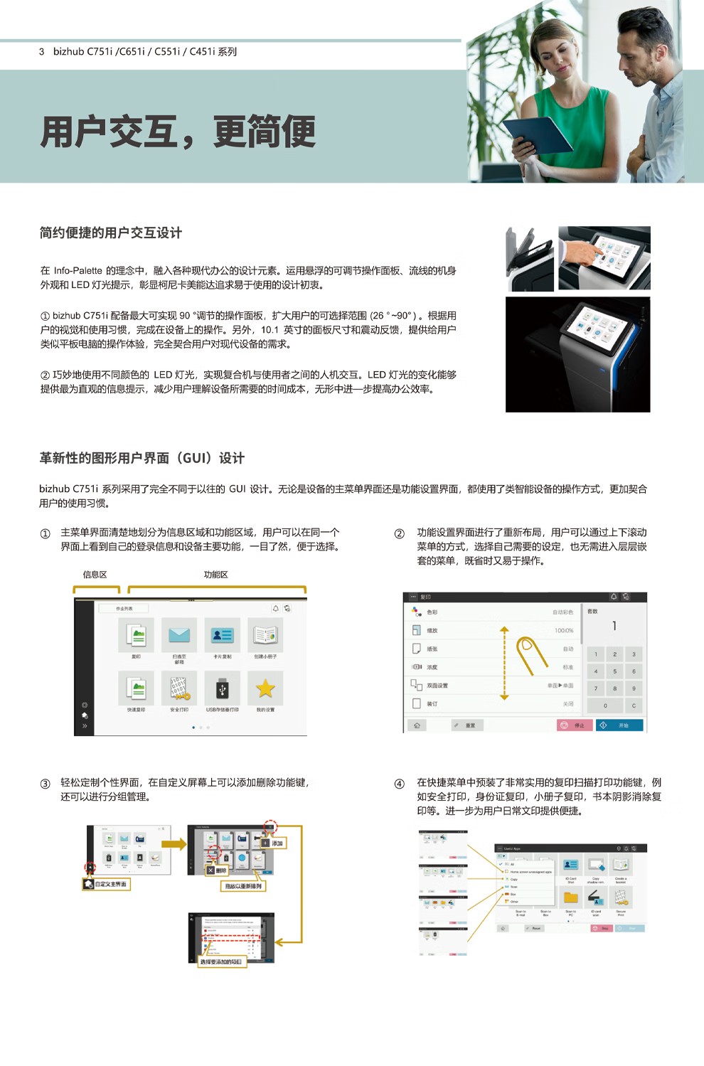 柯尼卡美能达 C751i A3 彩色复合机  全新机
